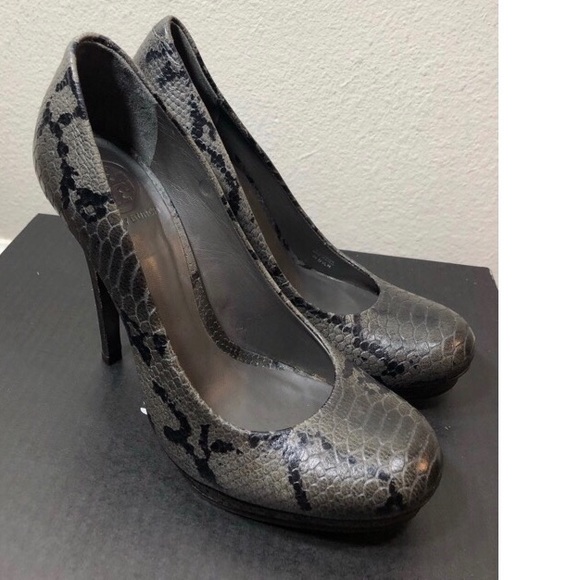 tory burch snakeskin heels
